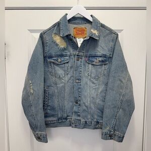 Levi's Distressed Denim Jacket